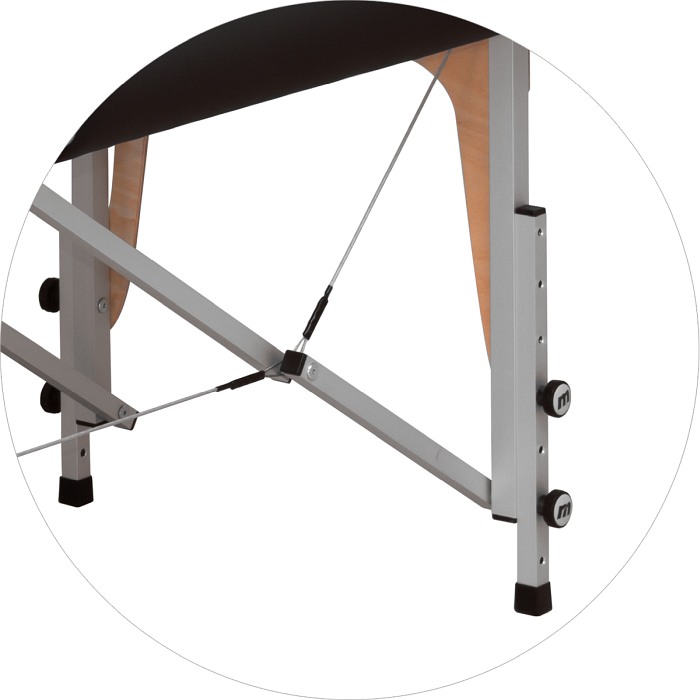 łóżko do masażu aluminiowe, składane