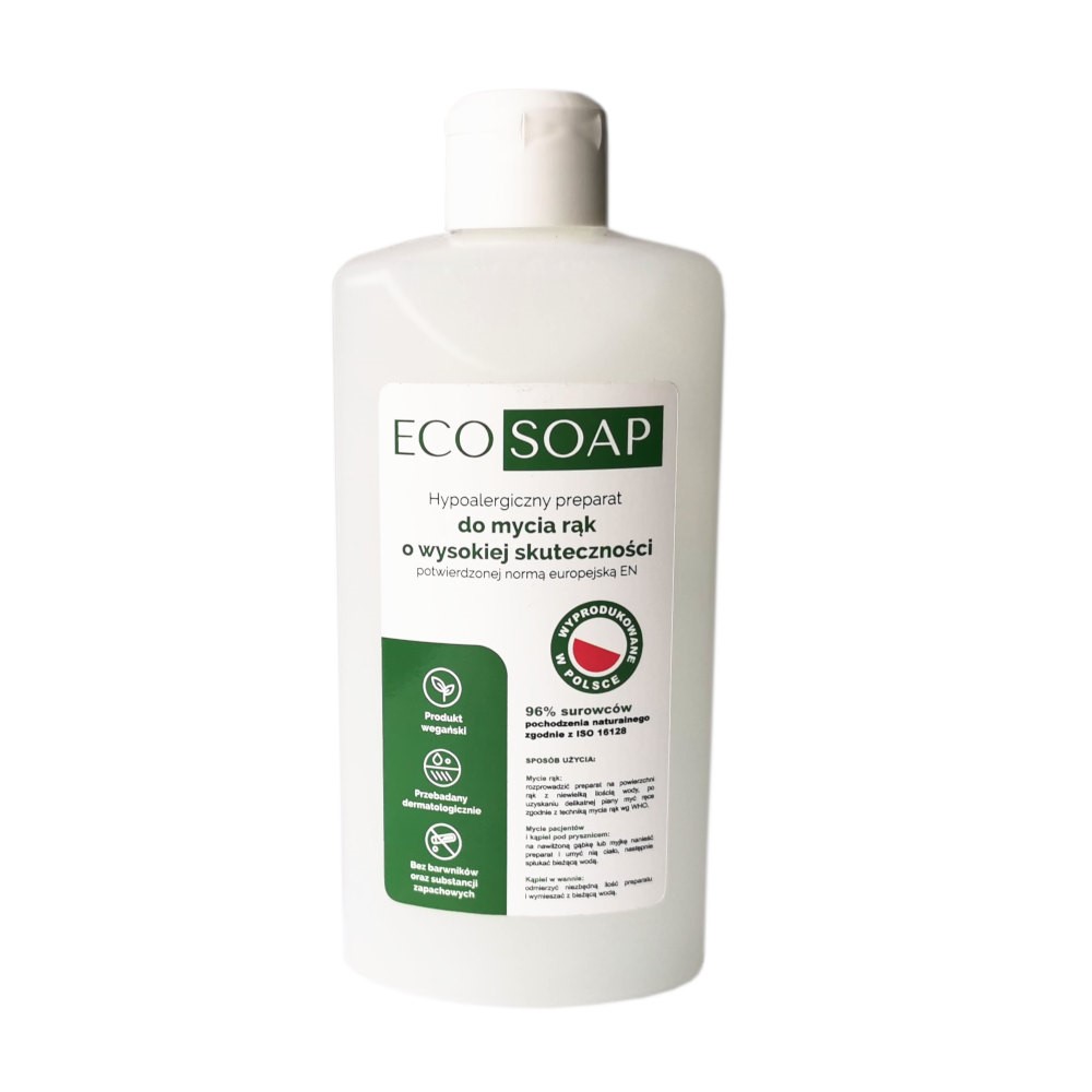 Hypoalergiczny preparat do mycia rąk - Medilab Eco Soap (500 ml)
