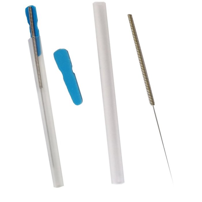 Krótkie igły do akupunktury (0,25 mm x 25 mm)