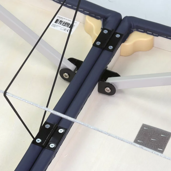 Stół do masażu VERONA (71 cm) - niebieski