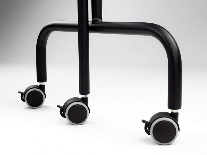 Parawan medyczny - metalowy - jednoczęściowy