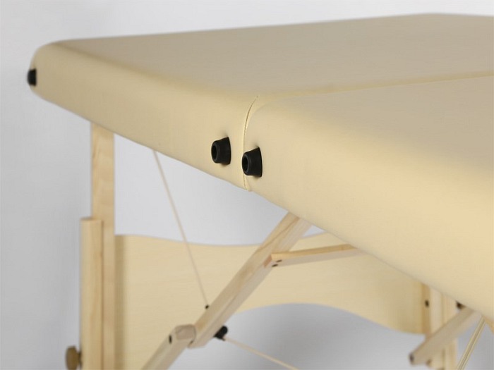 Drewniany Stół do Masażu - Aveno Life eSpirit (beżowy)