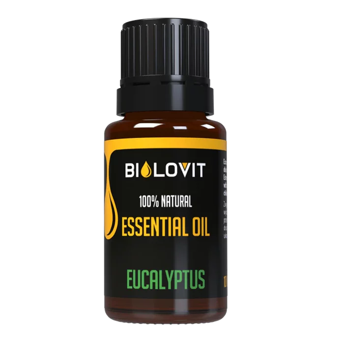 Buteleczka z ciemnego szkła, z czarną nakrętką