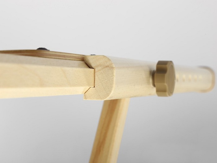 Drewniany Stół do Masażu - Aveno Life eSpirit (beżowy)