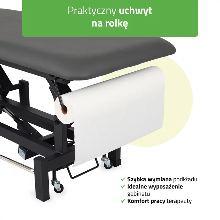 Stół FORTIS 2 ERGO rama sterująca/szaroczarny