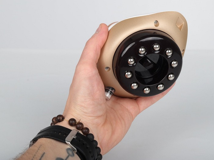 Elektryczna bańka chińska z uchwytem