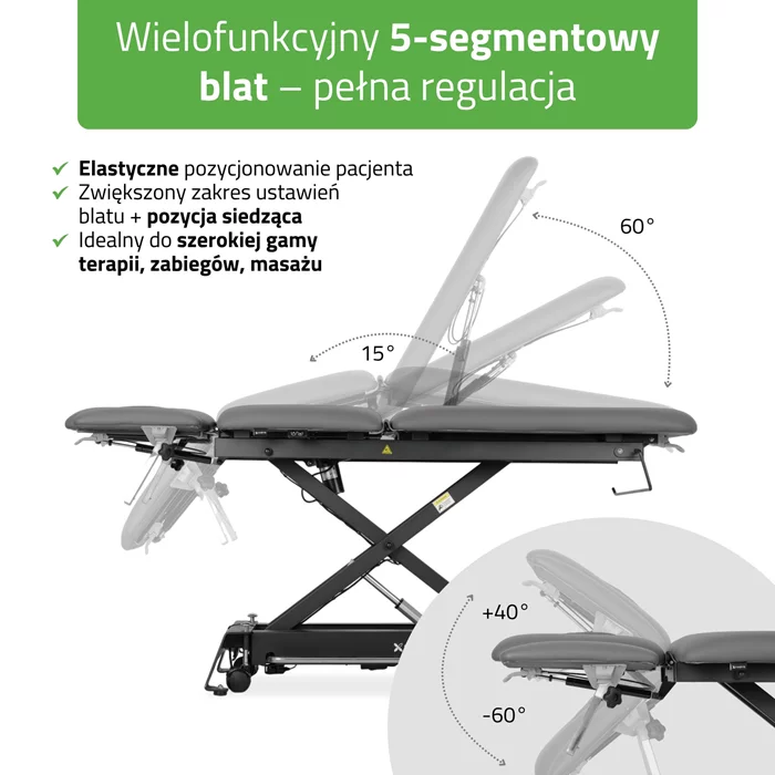 Stół Evero Cross X5 Ergo z ramą sterującą