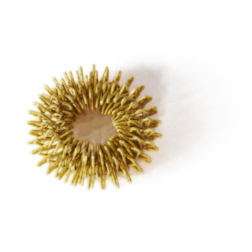 Elastyczny, metalowy pierścień do masażu Su Dżok (27 mm) 