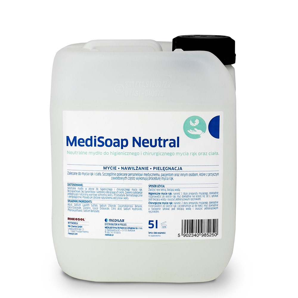 Mydło w płynie 5L - MediSoap Neutral