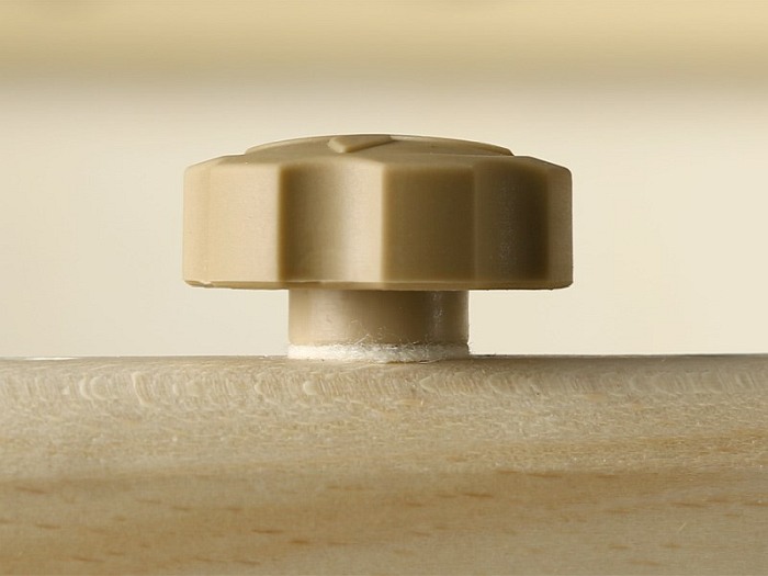 Drewniany Stół do Masażu - Aveno Life eSpirit (beżowy)