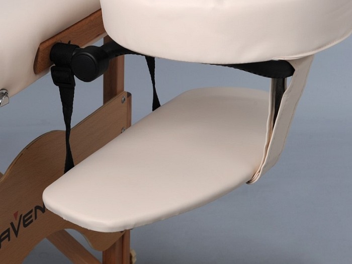 Drewniany Stół do Masażu - Aveno Life - Aura (beżowy)