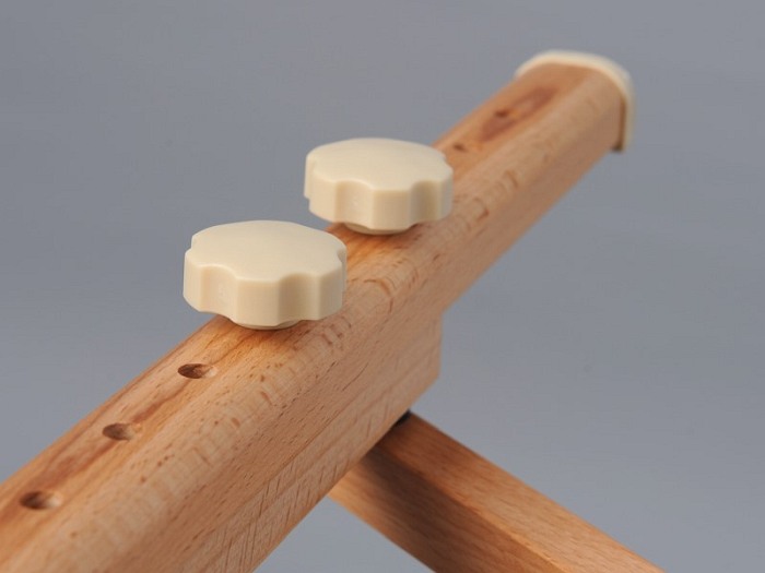 Drewniany Stół do Masażu - Aveno Life - Aura (beżowy)