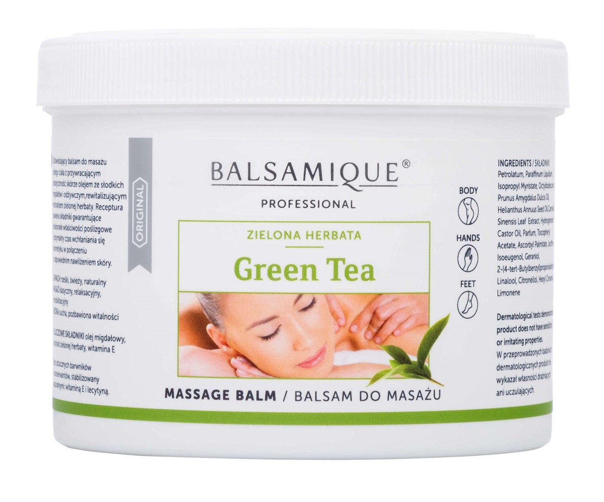 Balsam do masażu - Zielona herbata (pojemnik: 500 ml)