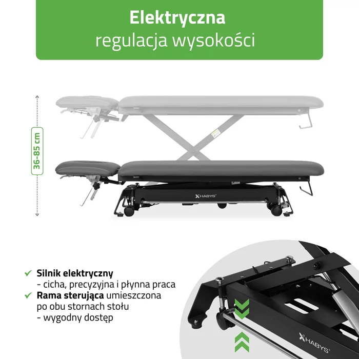 Stół Evero Cross X4 Ergo z ramą sterującą