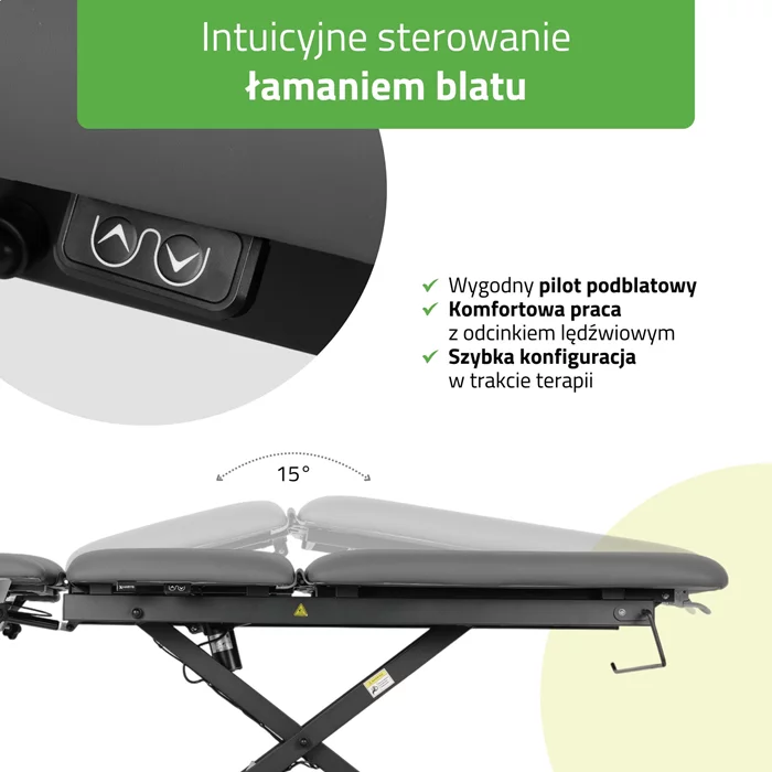 Stół Evero Cross X5 Ergo z ramą sterującą