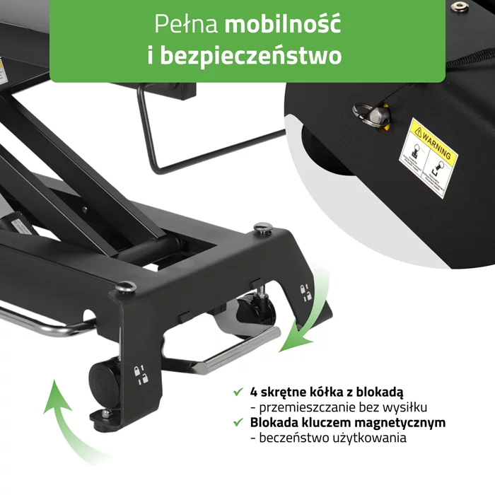 Stół Evero Cross X4 Ergo z ramą sterującą