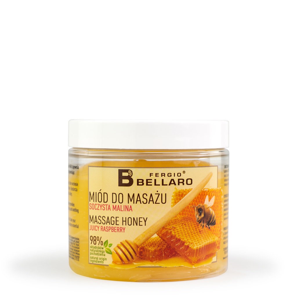 Miód do masażu Fergio Bellaro - Soczysta malina (160 ml)