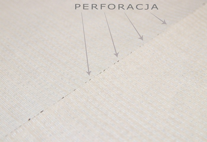 Podkład włókninowy z wytłoczeniem, szerokości 70cm