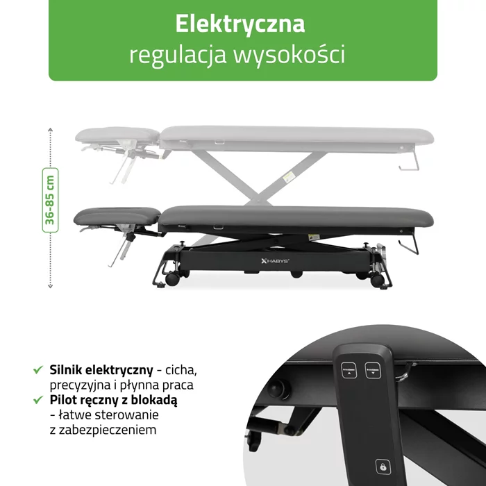 Stół Evero Cross X4 Ergo z pilotem ręcznym