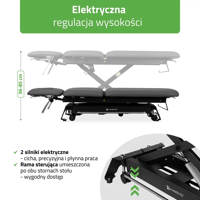 Stół Evero Cross X5 Ergo z ramą sterującą