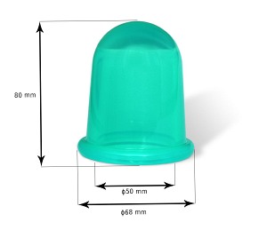 Silikonowa bańka na cellulit o średnicy 50 mm