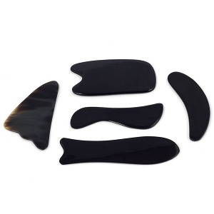 Płytki do Masażu Gua Sha (zestaw 5-ciu sztuk)