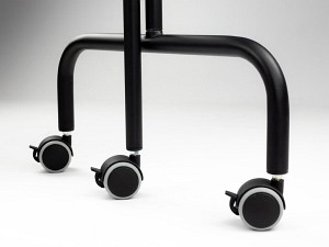 Parawan medyczny - metalowy - jednoczęściowy