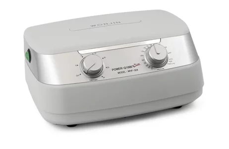 Szare urządzenie Power Q1000 Plus - od frontu