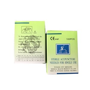 Krótkie igły do akupunktury (0,25 mm x 25 mm)