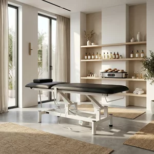 Stół rehabilitacyjny - OPTIMA (czarno-biały)