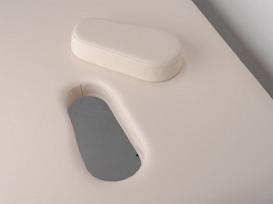 Drewniany Stół do Masażu - Aveno Life - Aura (beżowy)