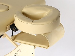 Drewniany Stół do Masażu - Aveno Life eSpirit (beżowy)