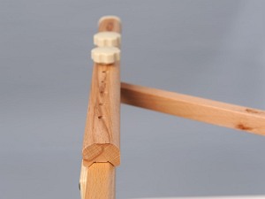 Drewniany Stół do Masażu - Aveno Life - Aura (beżowy)