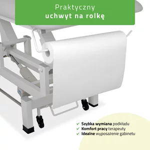 Stół FORTIS 5 ERGO rama sterująca/szaro-biały