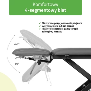 Stół Evero Cross X4 Ergo z ramą sterującą
