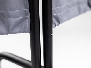 Parawan medyczny - metalowy - jednoczęściowy