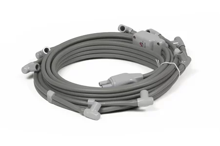 Szary przewód podwójny do Wonjin Power Q1000