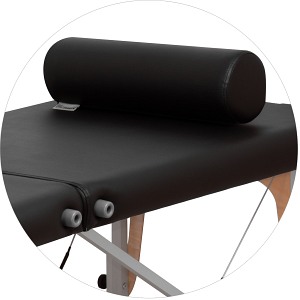 łóżko do masażu aluminiowe, składane