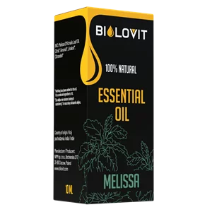 Pudełko oraz buteleczka w kolorach czarno-żółtych