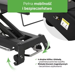 Stół Evero Cross X4 Ergo z ramą sterującą