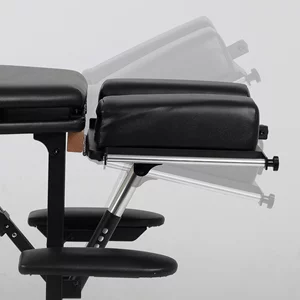 Stół do fizjoterapii ARENA (178 cm) - czarny