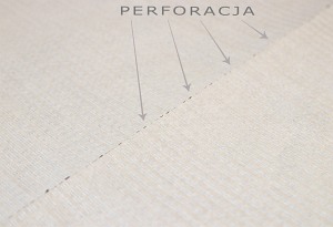 Podkład włókninowy z wytłoczeniem, szerokości 70cm