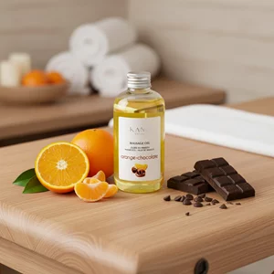 Olejek do masażu CZEKOLADA-POMARAŃCZA (200ml)