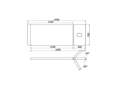 Kozetka lekarska Juventas RIVA