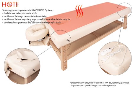 Stół do masażu MOV - Selene P HOT!